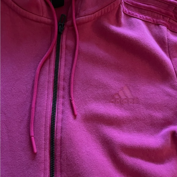 Women’s Pink ADIDAS hoodie - Picture 2 of 3